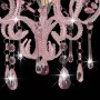 Runde rosa Perlen-Deckenleuchte E14 von vidaXL, Lampen - Ref: Foro24-281595, Preis: 37,75 €, Rabatt: %