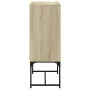 Auxiliary cabinet with Sonoma oak glass doors 69x37x100 cm by , Sideboards - Ref: Foro24-836548, Price: 73,62 €, Discount: %