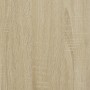 Beistellschrank mit Glastüren aus Sonoma-Eiche, 69 x 37 x 100 cm von , Sideboards - Ref: Foro24-836548, Preis: 74,64 €, Rabat...
