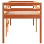 Hochbett aus massivem, wachsbraunem Kiefernholz, 90 x 190 cm von , Betten und Lattenroste - Ref: Foro24-844483, Preis: 153,34...