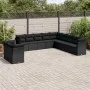 11-piece garden sofa set and black synthetic rattan cushions by , Garden sets - Ref: Foro24-3217875, Price: 741,49 €, Discoun...
