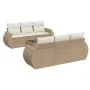 7-piece garden sofa set and beige synthetic rattan cushions by , Garden sets - Ref: Foro24-3221107, Price: 604,38 €, Discount: %