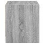 Nachttische mit Glastüren 2 Einheiten grau Sonoma 35x37x42 cm von , Nachttische - Ref: Foro24-836354, Preis: 41,13 €, Rabatt: %