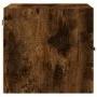 Glass door nightstands 2 pcs smoked oak 35x37x35 cm by , Nightstands - Ref: Foro24-836471, Price: 50,59 €, Discount: %