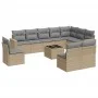 11-piece garden sofa set with beige synthetic rattan cushions by , Modular outdoor sofas - Ref: Foro24-3251456, Price: 685,97...