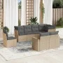 Garden sofa set with beige cushions 8 pcs PE rattan by , Modular outdoor sofas - Ref: Foro24-3251576, Price: 614,99 €, Discou...