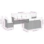 Garden sofa set with beige cushions 8 pcs PE rattan by , Modular outdoor sofas - Ref: Foro24-3251576, Price: 614,99 €, Discou...