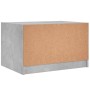 Couchtisch mit Glastüren aus Beton 68x50x42 cm von , Couchtisch - Ref: Foro24-836367, Preis: 44,27 €, Rabatt: %