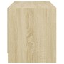 TV-Schrank mit Glastüren Sonoma-Eiche 68x37x42 cm von , TV-Möbel - Ref: Foro24-836359, Preis: 38,18 €, Rabatt: %