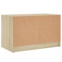 TV-Schrank mit Glastüren Sonoma-Eiche 68x37x42 cm von , TV-Möbel - Ref: Foro24-836359, Preis: 38,18 €, Rabatt: %