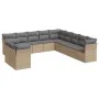 11-piece garden sofa set with beige synthetic rattan cushions by , Garden sets - Ref: Foro24-3249718, Price: 724,74 €, Discou...