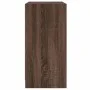 Zusatzgarderobe mit eichenbraunen Glastüren 68x37x75,5 cm von , Sideboards - Ref: Foro24-836384, Preis: 77,82 €, Rabatt: %