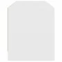Mueble de TV con puertas de vidrio blanco 102x37x42 cm de , Muebles TV - Ref: Foro24-836371, Precio: 48,24 €, Descuento: %