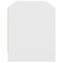 TV-Schrank mit weißen Glastüren 102x37x42 cm von , TV-Möbel - Ref: Foro24-836371, Preis: 48,38 €, Rabatt: %