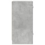 Beistellschrank mit betongrauen Glastüren 35x37x75,5 cm von , Sideboards - Ref: Foro24-836402, Preis: 51,26 €, Rabatt: %