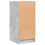 Armario auxiliar puertas de vidrio gris hormigón 35x37x75,5 cm de , Aparadores - Ref: Foro24-836402, Precio: 51,26 €, Descuen...