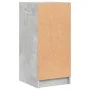 Auxiliary cupboard with concrete gray glass doors 35x37x75.5 cm by , Sideboards - Ref: Foro24-836402, Price: 51,26 €, Discoun...