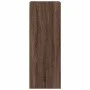 Wandschrank Eiche braun Glastüren 35x37x100 cm von , Schließfächer und Lagerschränke - Ref: Foro24-836489, Preis: 64,54 €, Ra...
