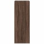 Wandschrank Eiche braun Glastüren 35x37x100 cm von , Schließfächer und Lagerschränke - Ref: Foro24-836489, Preis: 65,26 €, Ra...