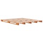Palettenbett aus massivem, wachsbraunem Kiefernholz, 180 x 200 cm von , Betten und Lattenroste - Ref: Foro24-844458, Preis: 1...