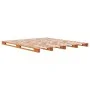 Palettenbett aus massivem, wachsbraunem Kiefernholz, 180 x 200 cm von , Betten und Lattenroste - Ref: Foro24-844458, Preis: 2...