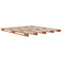 Palettenbett aus massivem, wachsbraunem Kiefernholz, 180 x 200 cm von , Betten und Lattenroste - Ref: Foro24-844458, Preis: 1...