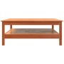 Couchtisch aus massivem, wachsbraunem Kiefernholz, 100 x 100 x 40 cm von , Couchtisch - Ref: Foro24-844470, Preis: 131,74 €, ...