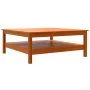 Couchtisch aus massivem, wachsbraunem Kiefernholz, 100 x 100 x 40 cm von , Couchtisch - Ref: Foro24-844470, Preis: 130,10 €, ...