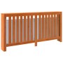 Cubierta radiador madera maciza pino marrón cera 169x19x84 cm de , Accesorios para radiadores de calefacción - Ref: Foro24-84...