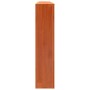 Cubierta radiador madera maciza pino marrón cera 169x19x84 cm de , Accesorios para radiadores de calefacción - Ref: Foro24-84...