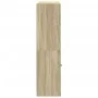 Estantería con puertas madera roble Sonoma 136x37x142 cm de , Librerías y estanterías - Ref: Foro24-3206526, Precio: 266,18 €...