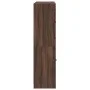 Regal mit Türen aus eichenbraunem Holz, 136 x 37 x 142 cm von , Bücherregale und Regale - Ref: Foro24-3206530, Preis: 249,66 ...