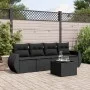 5-piece garden furniture set and black synthetic rattan cushions by , Garden sets - Ref: Foro24-3221084, Price: 345,41 €, Dis...
