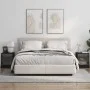 Bedside tables with glass doors 2 pcs black 35x37x42 cm by , Nightstands - Ref: Foro24-836346, Price: 41,10 €, Discount: %