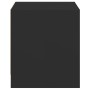 Nachttische mit Glastüren 2 Stück schwarz 35x37x42 cm von , Nachttische - Ref: Foro24-836346, Preis: 41,47 €, Rabatt: %