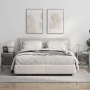 Glass door bedside tables 2 pcs concrete gray 35x37x42 cm by , Nightstands - Ref: Foro24-836350, Price: 39,86 €, Discount: %