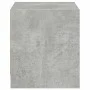Glass door bedside tables 2 pcs concrete gray 35x37x42 cm by , Nightstands - Ref: Foro24-836350, Price: 39,86 €, Discount: %