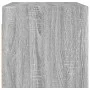 Mueble de pared puertas de vidrio gris Sonoma 68,5x37x35 cm de , Taquillas y armarios de almacenamiento - Ref: Foro24-836507,...