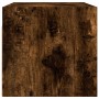 Mueble de pared puertas de vidrio roble ahumado 68,5x37x35 cm de , Taquillas y armarios de almacenamiento - Ref: Foro24-83650...