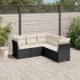 5-piece garden furniture set and black synthetic rattan cushions by , Garden sets - Ref: Foro24-3249455, Price: 317,54 €, Dis...