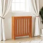 Solid wax brown pine wood radiator cover 79.5x19x84 cm by , Accessories for heating radiators - Ref: Foro24-844491, Price: 58...