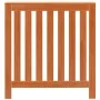 Heizkörperabdeckung aus massivem, wachsbraunem Kiefernholz, 79,5 x 19 x 84 cm von , Zubehör für Heizkörper - Ref: Foro24-8444...