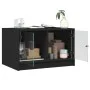 Couchtisch mit schwarzen Glastüren 68x50x42 cm von , Couchtisch - Ref: Foro24-836365, Preis: 45,16 €, Rabatt: %