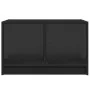 Couchtisch mit schwarzen Glastüren 68x50x42 cm von , Couchtisch - Ref: Foro24-836365, Preis: 45,16 €, Rabatt: %