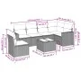 7-piece garden sofa set and beige synthetic rattan cushions by , Modular outdoor sofas - Ref: Foro24-3251376, Price: 493,68 €...