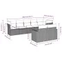 Garden sofa set with beige cushions 8 pcs PE rattan by , Modular outdoor sofas - Ref: Foro24-3251556, Price: 614,99 €, Discou...