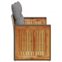 Sofá de jardín con cojines de 2 plazas ratán sintético beige de , Sofás de exterior - Ref: Foro24-366099, Precio: 143,86 €