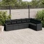 7-piece garden dining set with black synthetic rattan cushions by , Garden sets - Ref: Foro24-3219035, Price: 462,29 €, Disco...