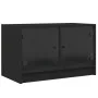 TV-Möbel mit schwarzen Glastüren 68x37x42 cm von , TV-Möbel - Ref: Foro24-836358, Preis: 39,08 €, Rabatt: %