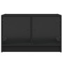 TV-Möbel mit schwarzen Glastüren 68x37x42 cm von , TV-Möbel - Ref: Foro24-836358, Preis: 39,42 €, Rabatt: %